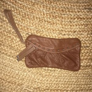 Caramel color clutch